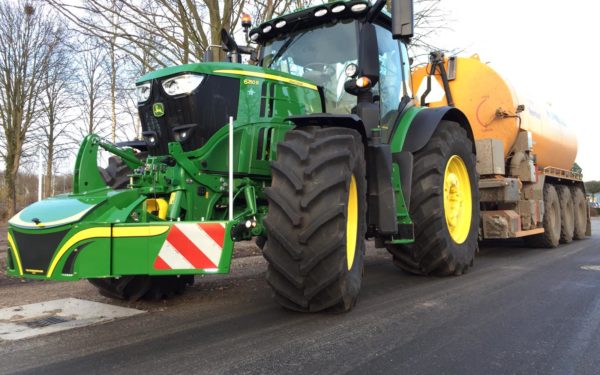 Mesttransport in aanloop naar de mestverwerking