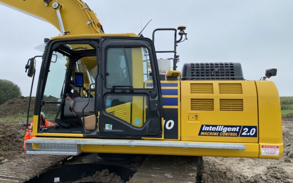 Eerste Komatsu PC210LCi-EO iMC 2.0 in Europa